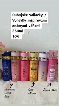 Kozmetika a dubajske voňavky - 2
