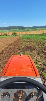 Služby malotraktorom Kubota GL25 - 2