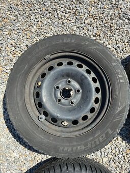 Na predaj plechové disky s pneu 195/65 R15 – Škoda, VW, Seat - 2