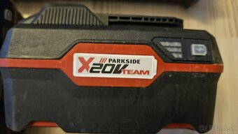 Parkside x20 2x aku , nabijacka - 2