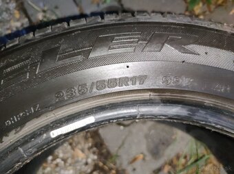 Letne 235/55/R17 Bridgestone Dueler H/P Sport, 4 ks,dot 0618 - 2