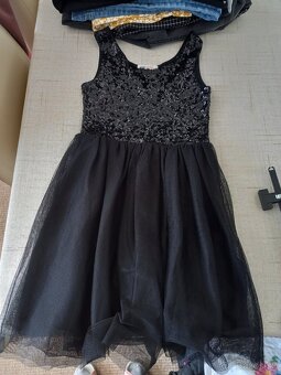 Dievčenské slávnostné šaty veľkosť 140 na 9-10 rokov - 2