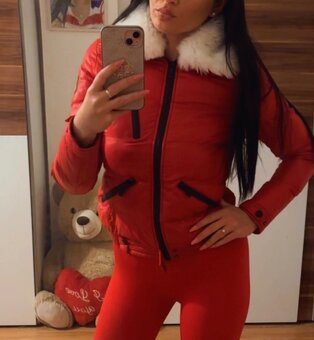 Krasna damska bunda Cipo and baxx - 2