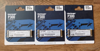 SSD Patriot P300 M.2 NVMe - 512GB - 2