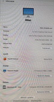 iMac 21.5-inch, 2017 - 2