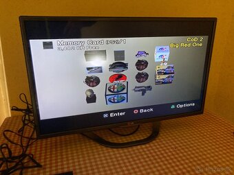 Playstation 2 / PS2 - slim (SCPH 90004) + hry +příslušenství - 2