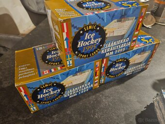 Hokejové kartičky balíčky SEMIC 95 - 2