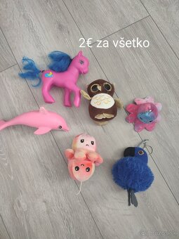 Plyšáky rôzne .... - 2
