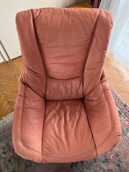 Talianske kožené kreslo - 2