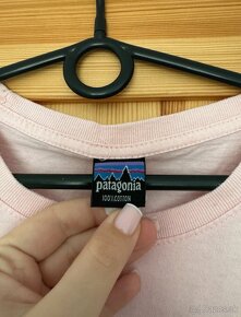 Patagonia svetloružové tričko - 2