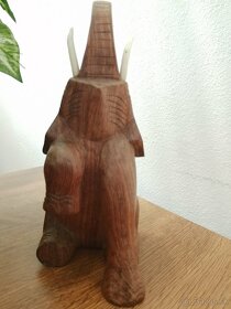 Slon z exotického dreva - NOVÉ - 2