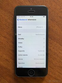 iPhone 5 - 16GB space gray - 2