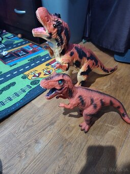 Detské dáždniky + gumenné dinosaury - 2