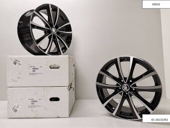 Škoda Octavia, Superb alu disky 7,5x17 5x112 ET52 1217 - 2