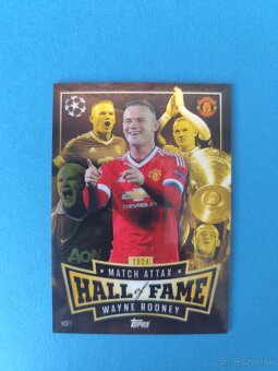 HALL off FAME Wayne Rooney Topps Match Attax 2024/25 HOF1 - 2