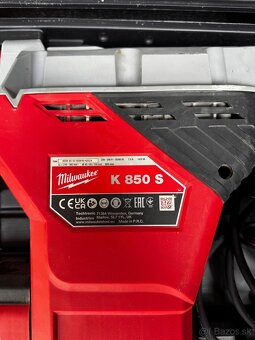 Milwaukee K 850 S - SDS MAX búracie a vŕtacie kladivo - 2