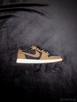 Predám Nike Air Jordan 1 Low x Travis Scott "Mocha" 🤎⚪⚫ - 2