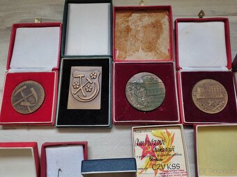 20 ks banícke odznaky vyznamenania medaile - 2