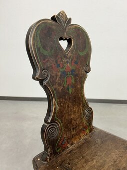 Ľudové sedenie Lavička + 4ks stoličky - 2