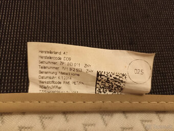 Velúrové rohože VW Touareg NF/FL (2011-2017) - 2