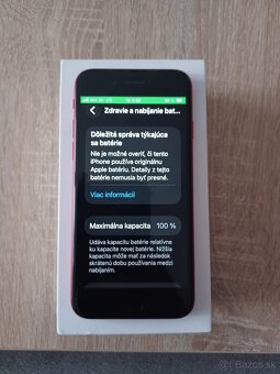 iPhone SE 2020 - nová batéria 100% - 2