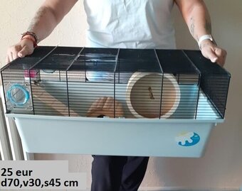 klietka pre hlodavce 70 cm - 2
