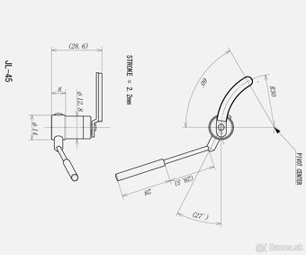 Jelco JL 45 Tonearm Lifter - 2