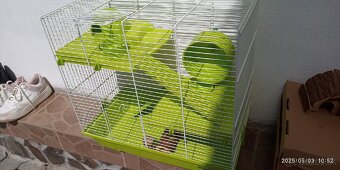 Klietka pre hlodavce+doplnky - 2