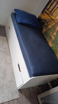 Posteľ + výsuvná posteľ 90x200 - 2