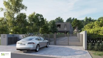 Stavebné pozemky s projektom moderného dvojdomu len 10 minút - 2