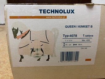 Nástenné svietidlo TECHNOLUX – model QUEEN I KINKIET B (Typ: - 2