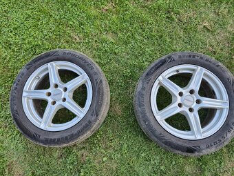 Letné obutie hliníkové disky Dezent 215/55 R16 5x112 - 2