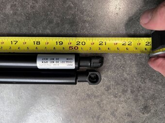Vzpery kufra, plynové vzpery dĺžka 530 mm, sila 500 N - 2
