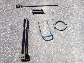 AGZAT spona motora, polosy, čap, držiak motora, záves vleku - 2