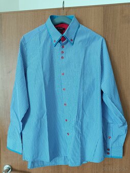 Pánska košeľa modrá - 2