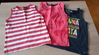 Balík chlapčenského oblečenia 104 + topánky 23 - 2