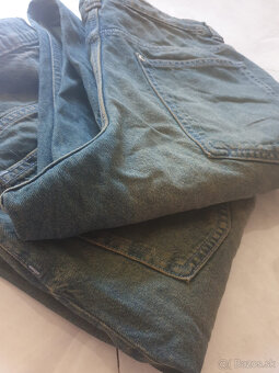 chlapčenské Baggy  Jeans,  nové  , velkost 170 , zn. H&M - 2