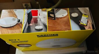 Predám robotický vysávač KARCHER RCV3 - 2