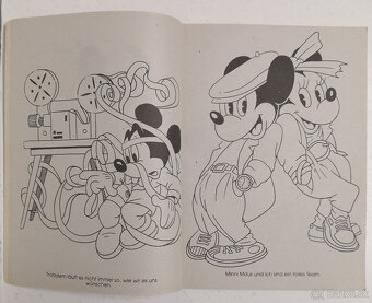 Retro Omaľovánka Hollywood Mickey - 2