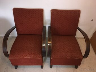 Kreslá Halabala typ C - 2