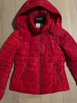 Armani bunda M originál červená - 2