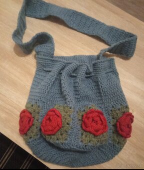 Háčkovaná kabelka - 2