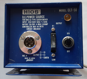 Elektricky priemyselny momentovy skrutkovac HIOS CL-4000 - 2