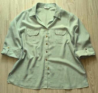 Mentolová blúzka, v. XL/XXL - 2
