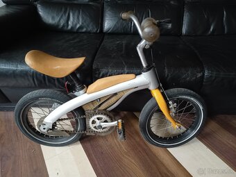 BMW bicykel + odrazadlo 2v1 kolesa 14" - 2