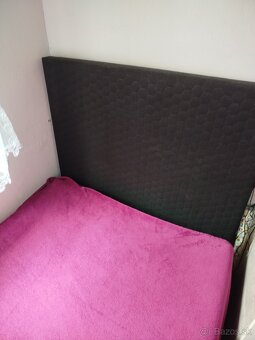 Jednolôžková boxspringova posteľ s úložným priestorom - 2
