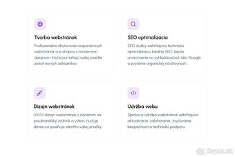 💜Moderné WEBSTRÁNKY na mieru|Návrh už do 24H ⌛ - 2