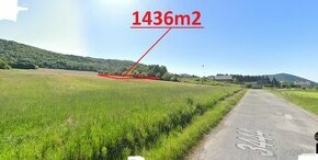 Stavebný pozemok vhodný na investíciu - 1436m2 - 2