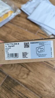 Geberit Sigma tlacitko Cierny - 2