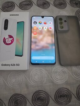 Samsung A26 5g dual sim biely super stav v záruke - 2